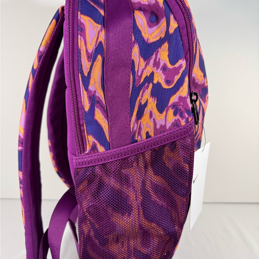 Nike Brasilia Purple marble Patterned kids Backpack - Picture 5 of 8